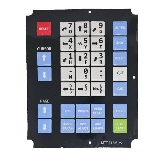 FANUC O-M TUŞ TAKIMI MEMBRANI A98L-0001-0518#M