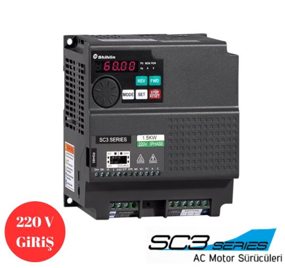 Shihlin 0.4 Kw SC3 Serisi Motor Sürücü