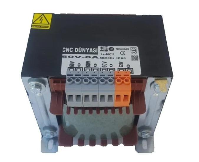 48 Volt 2 Çıkış Trafo