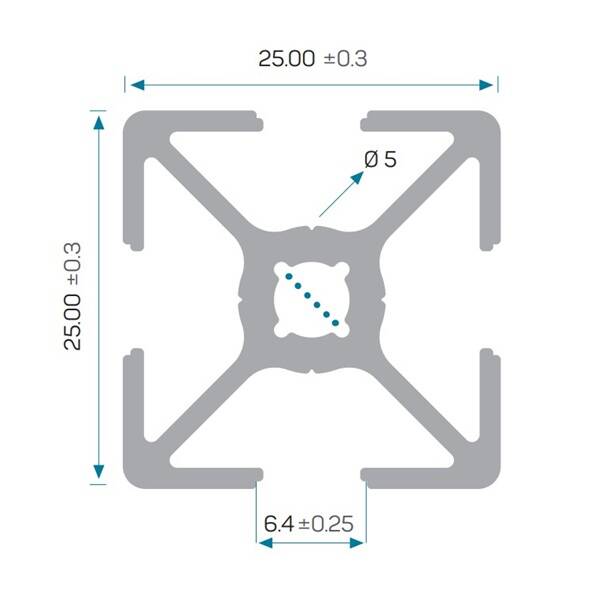 25x25 Sigma Profil Kanal 6 - 2
