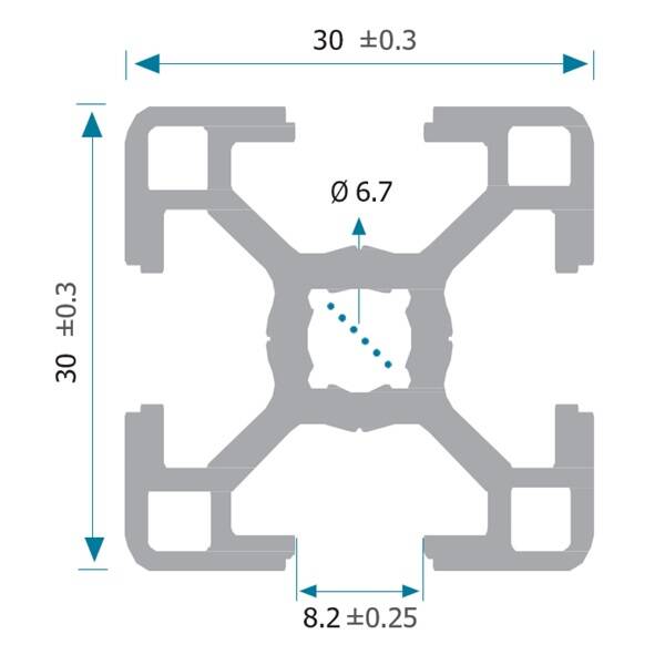 30x30 Sigma Profil Kanal 8 - 2