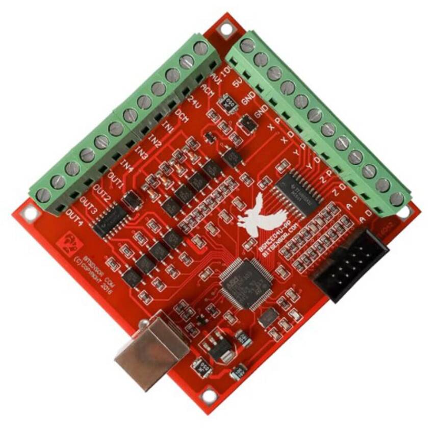 4 Eksen USB Mach3 Kontrol Kartı - 2