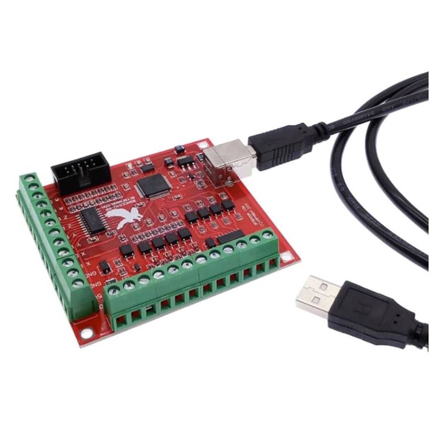 4 Eksen USB Mach3 Kontrol Kartı - 4