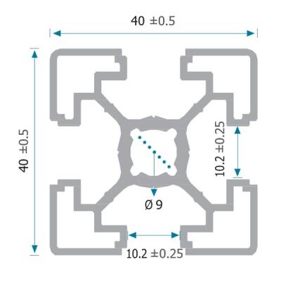 40x40 Hafif Seri Sigma Profil - 2